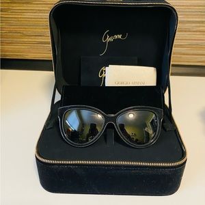 Georgia Armani special addition gold plated sunglasses